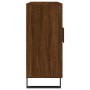 Aparador de madera de ingeniería marrón roble 90x34x80 cm de vidaXL, Aparadores - Ref: Foro24-828139, Precio: 85,70 €, Descue...