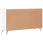 Aparador de madera de ingeniería blanco brillante 100x36x60 cm de vidaXL, Aparadores - Ref: Foro24-828142, Precio: 88,77 €, D...