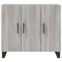 Sonoma gray engineered wood sideboard 90x34x80 cm by vidaXL, Sideboards - Ref: Foro24-828138, Price: 98,84 €, Discount: %