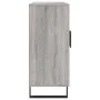 Sonoma gray engineered wood sideboard 90x34x80 cm by vidaXL, Sideboards - Ref: Foro24-828138, Price: 98,84 €, Discount: %