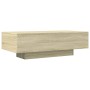 Mesa de centro madera de ingeniería roble Sonoma 100x49,5x31 cm en Mesas de centro | Comprar online en Foru.es