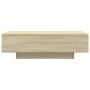 Mesa de centro madera de ingeniería roble Sonoma 100x49,5x31 cm en Mesas de centro | Comprar online en Foru.es