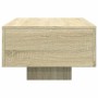 Mesa de centro madera de ingeniería roble Sonoma 100x49,5x31 cm en Mesas de centro | Comprar online en Foru.es