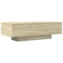 Mesa de centro madera de ingeniería roble Sonoma 100x49,5x31 cm en Mesas de centro | Comprar online en Foru.es