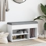Banco zapatero blanco 82x32x45,5 cm madera de ingeniería en Bancos para recibidores y almacenamiento | Comprar online en Foru.es