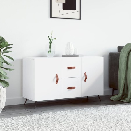 Aparador de madera de ingeniería blanco 100x36x60 cm de vidaXL, Aparadores - Ref: Foro24-828140, Precio: 83,89 €, Descuento: %
