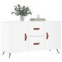 Aparador de madera de ingeniería blanco 100x36x60 cm de vidaXL, Aparadores - Ref: Foro24-828140, Precio: 83,89 €, Descuento: %