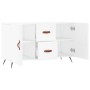 Aparador de madera de ingeniería blanco 100x36x60 cm de vidaXL, Aparadores - Ref: Foro24-828140, Precio: 83,89 €, Descuento: %