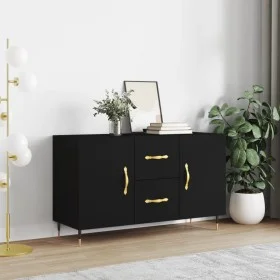 Aparador de madera de ingeniería negro 100x36x60 cm de vidaXL, Aparadores - Ref: Foro24-828149, Precio: 84,20 €, Descuento: %