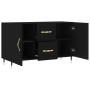 Aparador de madera de ingeniería negro 100x36x60 cm de vidaXL, Aparadores - Ref: Foro24-828149, Precio: 84,87 €, Descuento: %