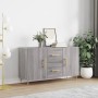 Aparador de madera de ingeniería gris Sonoma 100x36x60 cm de vidaXL, Aparadores - Ref: Foro24-828162, Precio: 85,11 €, Descue...