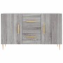 Aparador de madera de ingeniería gris Sonoma 100x36x60 cm de vidaXL, Aparadores - Ref: Foro24-828162, Precio: 85,11 €, Descue...