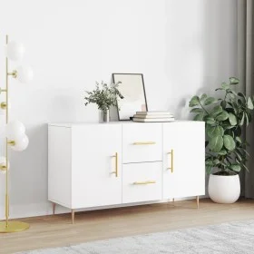 Aparador de madera de ingeniería blanco 100x36x60 cm de vidaXL, Aparadores - Ref: Foro24-828156, Precio: 87,86 €, Descuento: %