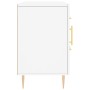 Aparador de madera de ingeniería blanco 100x36x60 cm de vidaXL, Aparadores - Ref: Foro24-828156, Precio: 89,10 €, Descuento: %