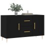 Aparador de madera de ingeniería negro 100x36x60 cm de vidaXL, Aparadores - Ref: Foro24-828157, Precio: 87,80 €, Descuento: %