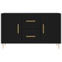Aparador de madera de ingeniería negro 100x36x60 cm de vidaXL, Aparadores - Ref: Foro24-828157, Precio: 87,80 €, Descuento: %