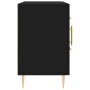 Aparador de madera de ingeniería negro 100x36x60 cm de vidaXL, Aparadores - Ref: Foro24-828157, Precio: 87,80 €, Descuento: %
