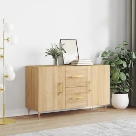 Sideboard aus Sonoma-Eichenholzwerkstoff, 100 x 36 x 60 cm von vidaXL, Sideboards - Ref: Foro24-828159, Preis: 89,25 €, Rabat...