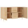 Aparador de madera de ingeniería roble Sonoma 100x36x60 cm de vidaXL, Aparadores - Ref: Foro24-828159, Precio: 98,13 €, Descu...
