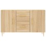 Aparador de madera de ingeniería roble Sonoma 100x36x60 cm de vidaXL, Aparadores - Ref: Foro24-828159, Precio: 98,13 €, Descu...