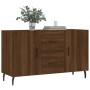 Aparador de madera de ingeniería roble marrón 100x36x60 cm de vidaXL, Aparadores - Ref: Foro24-828195, Precio: 106,72 €, Desc...