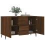 Aparador de madera de ingeniería roble marrón 100x36x60 cm de vidaXL, Aparadores - Ref: Foro24-828195, Precio: 106,72 €, Desc...
