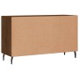 Aparador de madera de ingeniería roble marrón 100x36x60 cm de vidaXL, Aparadores - Ref: Foro24-828195, Precio: 106,72 €, Desc...