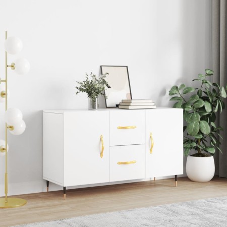Aparador de madera de ingeniería blanco 100x36x60 cm de vidaXL, Aparadores - Ref: Foro24-828148, Precio: 89,69 €, Descuento: %
