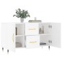 Aparador de madera de ingeniería blanco 100x36x60 cm de vidaXL, Aparadores - Ref: Foro24-828148, Precio: 89,69 €, Descuento: %