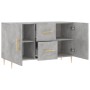 Aparador de madera de ingeniería gris hormigón 100x36x60 cm de vidaXL, Aparadores - Ref: Foro24-828160, Precio: 98,51 €, Desc...