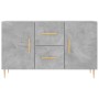 Aparador de madera de ingeniería gris hormigón 100x36x60 cm de vidaXL, Aparadores - Ref: Foro24-828160, Precio: 98,51 €, Desc...