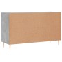 Aparador de madera de ingeniería gris hormigón 100x36x60 cm de vidaXL, Aparadores - Ref: Foro24-828160, Precio: 98,51 €, Desc...