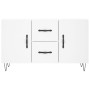 Aparador de madera de ingeniería blanco 100x36x60 cm de vidaXL, Aparadores - Ref: Foro24-828164, Precio: 96,40 €, Descuento: %