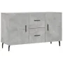 Concrete gray engineered wood sideboard 100x36x60 cm by vidaXL, Sideboards - Ref: Foro24-828192, Price: 100,30 €, Discount: %
