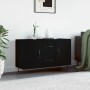 Aparador de madera de ingeniería negro 100x36x60 cm de vidaXL, Aparadores - Ref: Foro24-828165, Precio: 100,87 €, Descuento: %