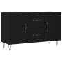 Aparador de madera de ingeniería negro 100x36x60 cm de vidaXL, Aparadores - Ref: Foro24-828165, Precio: 100,87 €, Descuento: %