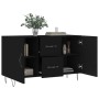Aparador de madera de ingeniería negro 100x36x60 cm de vidaXL, Aparadores - Ref: Foro24-828165, Precio: 100,87 €, Descuento: %