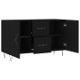 Aparador de madera de ingeniería negro 100x36x60 cm de vidaXL, Aparadores - Ref: Foro24-828165, Precio: 100,87 €, Descuento: %