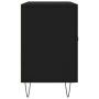 Aparador de madera de ingeniería negro 100x36x60 cm de vidaXL, Aparadores - Ref: Foro24-828165, Precio: 100,87 €, Descuento: %