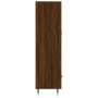 Aparador alto madera de ingeniería roble marrón 69,5x31x115 cm de vidaXL, Aparadores - Ref: Foro24-828219, Precio: 90,02 €, D...