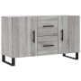 Aparador de madera de ingeniería gris Sonoma 100x36x60 cm de vidaXL, Aparadores - Ref: Foro24-828202, Precio: 119,44 €, Descu...