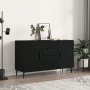Aparador de madera de ingeniería negro 100x36x60 cm de vidaXL, Aparadores - Ref: Foro24-828189, Precio: 89,56 €, Descuento: %