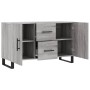 Aparador de madera de ingeniería gris Sonoma 100x36x60 cm de vidaXL, Aparadores - Ref: Foro24-828202, Precio: 119,44 €, Descu...