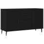 Aparador de madera de ingeniería negro 100x36x60 cm de vidaXL, Aparadores - Ref: Foro24-828189, Precio: 89,56 €, Descuento: %