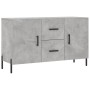 Aparador de madera de ingeniería gris hormigón 100x36x60 cm de vidaXL, Aparadores - Ref: Foro24-828184, Precio: 104,76 €, Des...