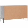Aparador de madera de ingeniería gris hormigón 100x36x60 cm de vidaXL, Aparadores - Ref: Foro24-828184, Precio: 104,76 €, Des...