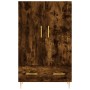 Aparador alto madera de ingeniería roble ahumado 69,5x31x115 cm de vidaXL, Aparadores - Ref: Foro24-828225, Precio: 86,04 €, ...