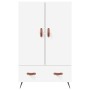Aparador alto madera de ingeniería blanco 69,5x31x115 cm de vidaXL, Aparadores - Ref: Foro24-828204, Precio: 89,52 €, Descuen...