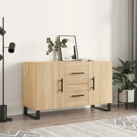 Aparador de madera de ingeniería roble Sonoma 100x36x60 cm de vidaXL, Aparadores - Ref: Foro24-828199, Precio: 90,42 €, Descu...