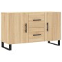 Aparador de madera de ingeniería roble Sonoma 100x36x60 cm de vidaXL, Aparadores - Ref: Foro24-828199, Precio: 94,27 €, Descu...